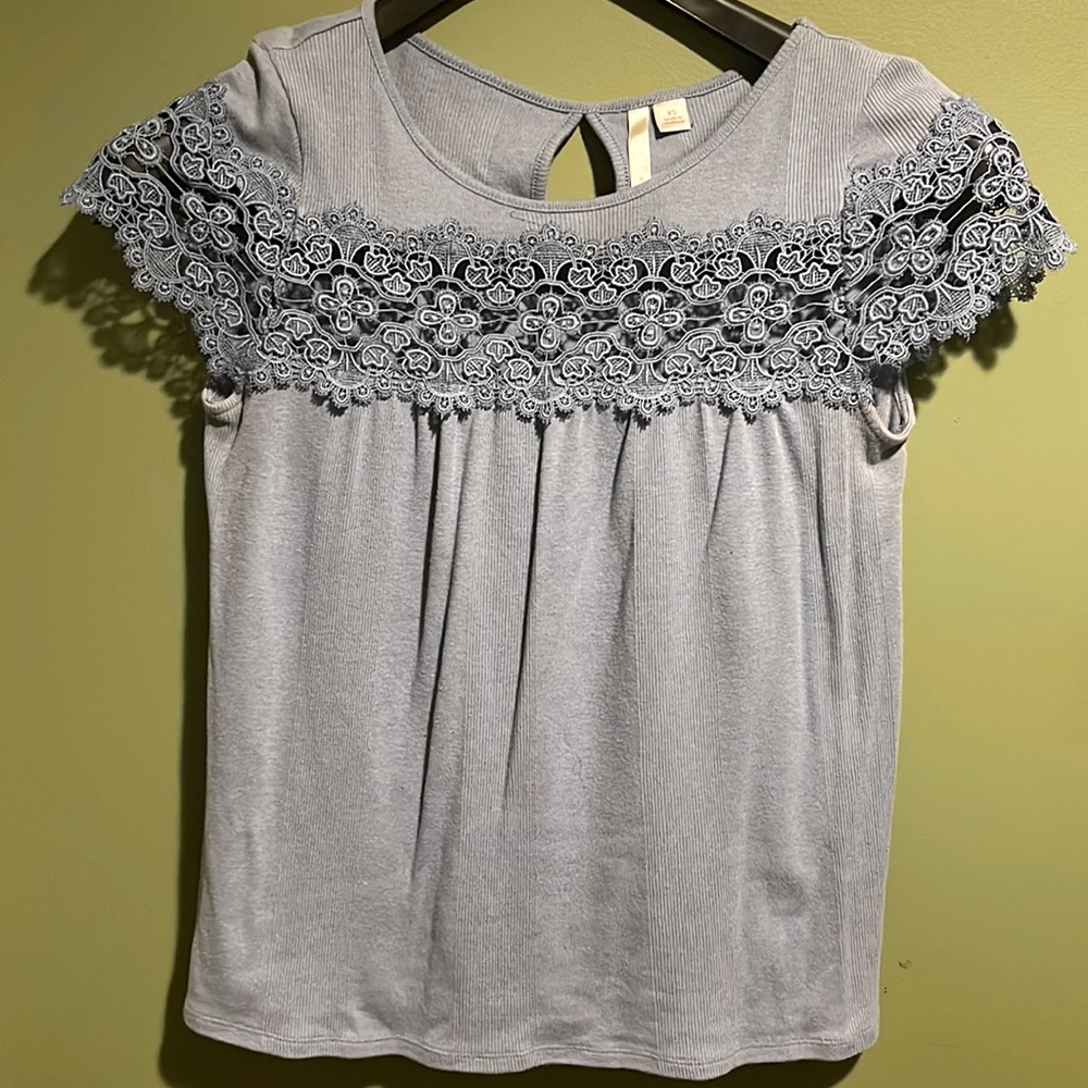 Light Blue Lauren Conrad Top.